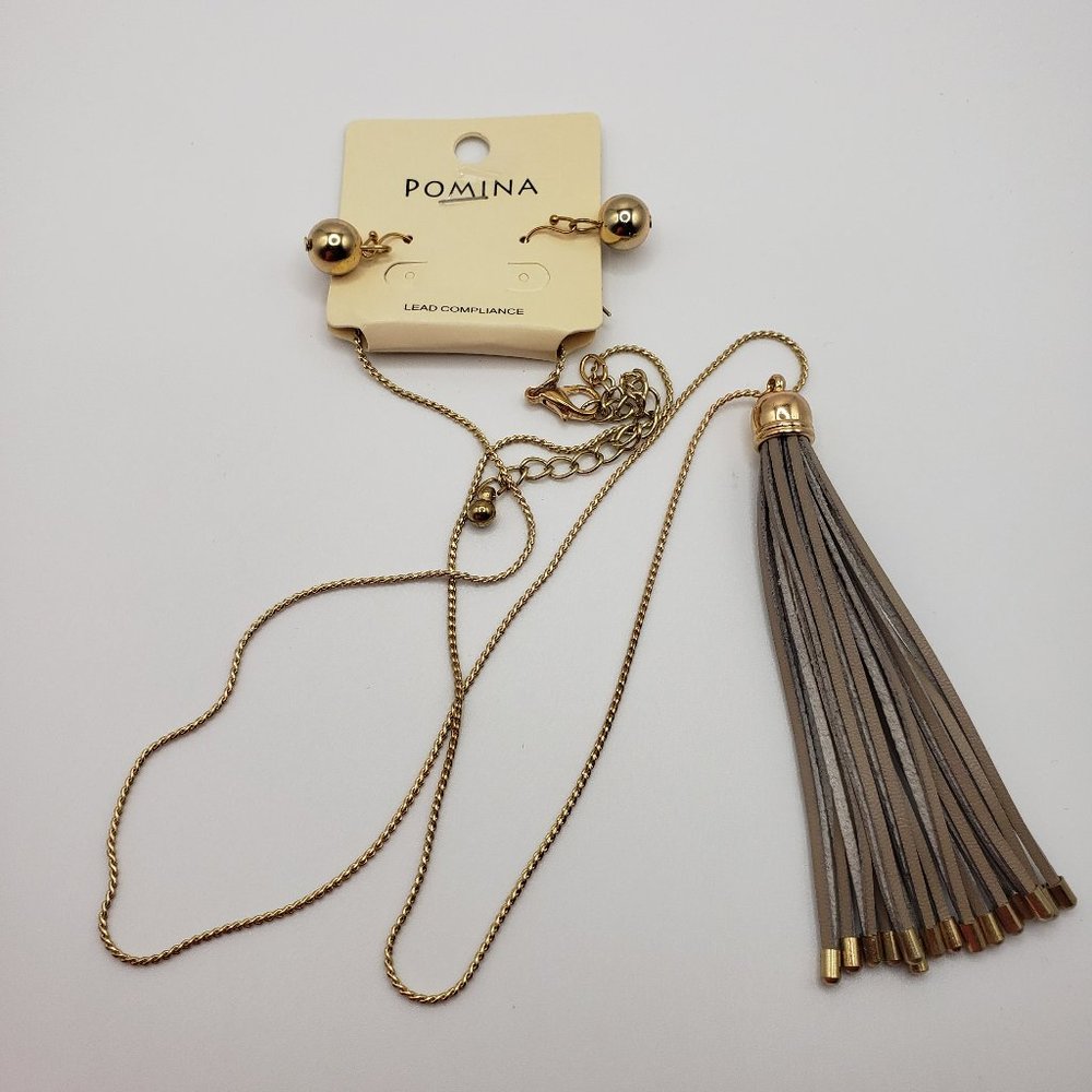 Pomina Earring & Necklace Set NWT